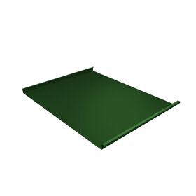 Двойной стоячий фальц Polyester 0,45 RAL 6002 лиственно зеленый