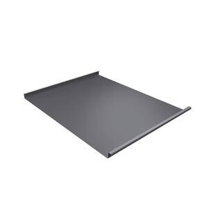 Двойной стоячий фальц Polyester 0,7 RAL 7004 сигнально серый Двойной стоячий фальц Polyester 0,7 RAL 7004 сигнально серый