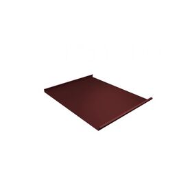 Двойной стоячий фальц GreenCoat Pural Matt BT 0,5 RR 29 красный