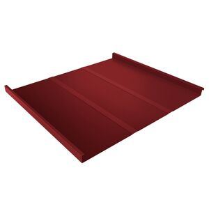 Двойной стоячий фальц Line Polyester 0,7 RAL 3011 красно-коричневый Двойной стоячий фальц Line Polyester 0,7 RAL 3011 красно-коричневый