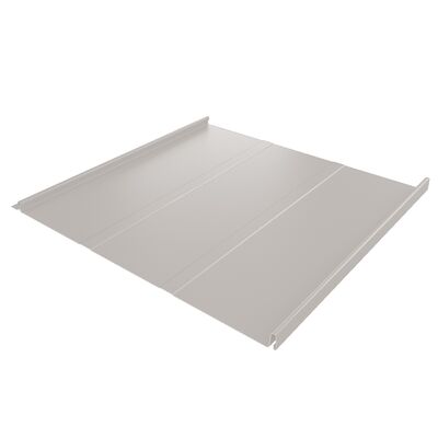 Двойной стоячий фальц Line Grand Line GreenCoat Pural Matt BT 0,5 мм RAL 7040 светло-серый