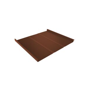 Двойной стоячий фальц Line PurLite Matt 0,5 RAL 8004 терракота