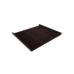 Двойной стоячий фальц Line PurLite Matt 0,5 RAL 8017 шоколад