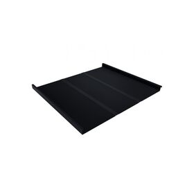 Двойной стоячий фальц Line GreenCoat Pural Matt BT 0,5 RR33 черный