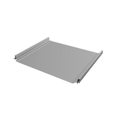 Кликфальц Pro Grand Line Satin 0,5 мм RAL 9006 бело-алюминиевый