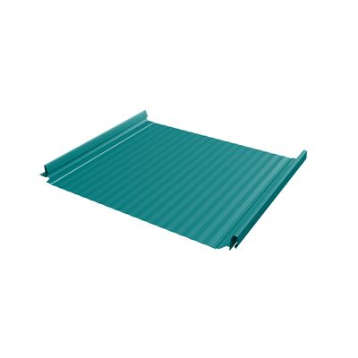 Кликфальц Pro Gofr Grand Line Polyester 0,45 мм RAL 5021 водная синь