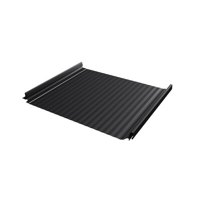 Кликфальц Pro Gofr Grand Line PurLite Matt 0,5 мм RAL 9005 черный