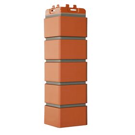 Угол Grand Line Клинкерный кирпич Премиум коралловый (шов RAL 7006) Угол Grand Line Клинкерный кирпич Премиум коралловый (шов RAL 7006)
