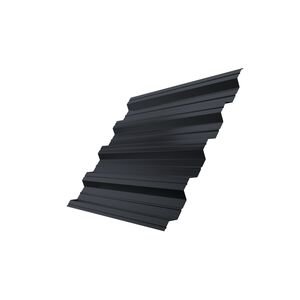 Профлист НС 44 Polyester 0,7 RAL 7024 мокрый асфальт Профлист НС 44 Polyester 0,7 RAL 7024 мокрый асфальт