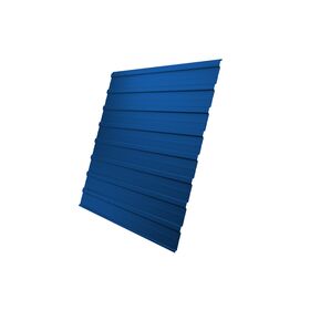 Профлист С 10 тип А Polyester 0,4 RAL 5005 сигнально-синий
