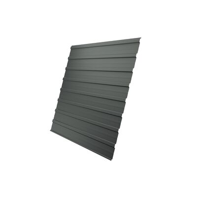 Профлист С 10 тип А Grand Line Polyester 0,45 мм RAL 7005 мышино-серый в размер