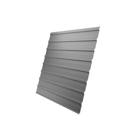 Профлист С 10 тип А Polyester 0,45 RAL 9006 бело-алюминиевый