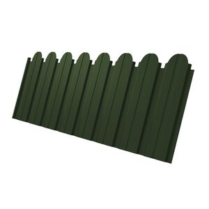 Профлист С 10 фигурный GreenCoat Pural Matt BT 0,5 RAL 6020 хромовая зелень Профлист С 10 фигурный GreenCoat Pural Matt BT 0,5 RAL 6020 хромовая зелень