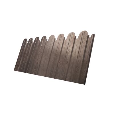 Профлист С 10 фигурный Grand Line Print Elite 0,45 мм White Wood в размер