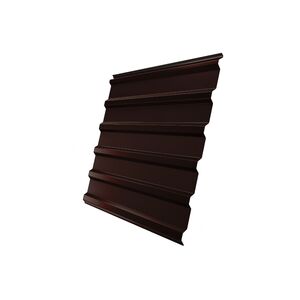 Профлист С 20 тип R Polyester матовый двусторонний 0,4 RAL 8017 шоколад