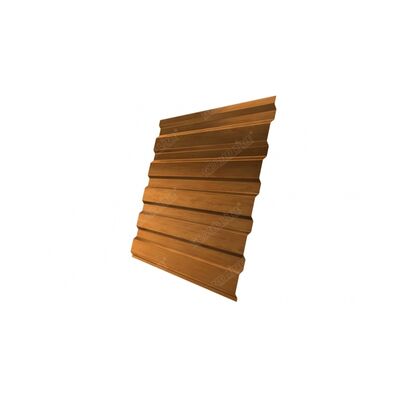 Профлист С 20 тип А Grand Line Print Premium Double 0,45 мм Golden Wood в размер