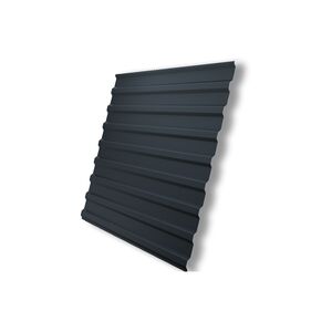 Профлист С 20 тип B Polyester 0,45 RAL 7016 серый антрацит Профлист С 20 тип B Polyester 0,45 RAL 7016 серый антрацит