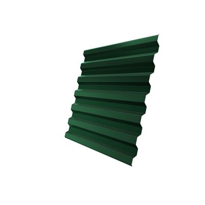 Профлист С 21 Grand Line Polyester двусторонний 0,4 мм RAL 6005 зеленый мох в размер