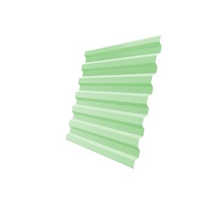 Профлист С 21 Polyester 0,7 RAL 6019 бело-зеленый Профлист С 21 Polyester 0,7 RAL 6019 бело-зеленый