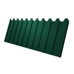 Профлист С 8 фигурный Polyester 0,45 RAL 6005 зеленый мох