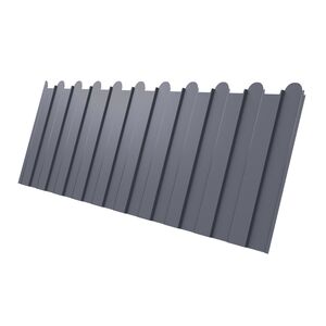 Профлист С 8 фигурный Polyester 0,45 RAL 7004 сигнально серый Профлист С 8 фигурный Polyester 0,45 RAL 7004 сигнально серый