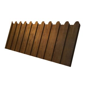 Профлист С 8 фигурный Print Elite Double 0,45 Golden Wood Профлист С 8 фигурный Print Elite Double 0,45 Golden Wood