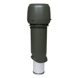 Выход вытяжки 160х225х700 ИЗ зеленый с колпаком