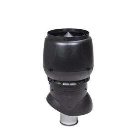 Выход вытяжки XL 160х300х500 ИЗ черный с колпаком