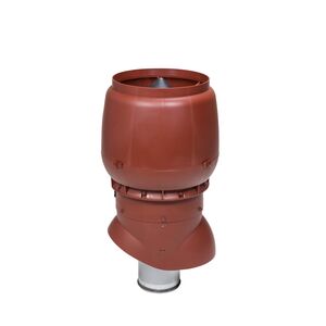 Выход вытяжки XL 160х300х500 ИЗ красный с колпаком Выход вытяжки XL 160х300х500 ИЗ красный с колпаком