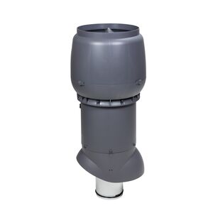 Выход вытяжки XL 160х300х700 ИЗ серый с колпаком