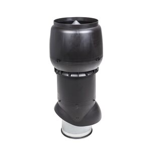 Выход вытяжки XL 250х300х700 ИЗ черный с колпаком Выход вытяжки XL 250х300х700 ИЗ черный с колпаком